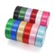 Gift Wrapping Satin Ribbon for Valentine's Day Flower Bouquet Arts Crafts Sewing 25 Yard Each Roll Ribbon for Trim Bow Merry Christmas Decoration (12 Colors Mix, 1 inch Width)